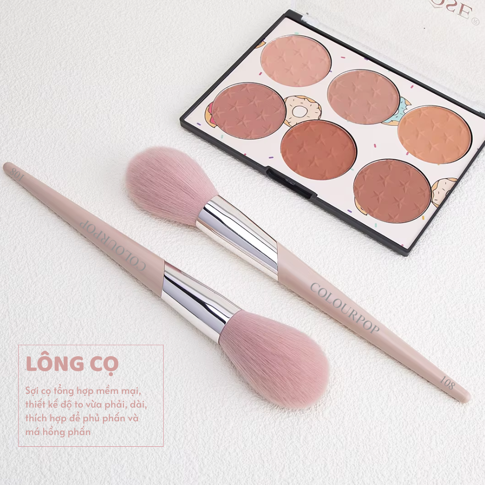  Cọ Phủ Phấn Và Má Hồng COLOURPOP Blush Brush C108